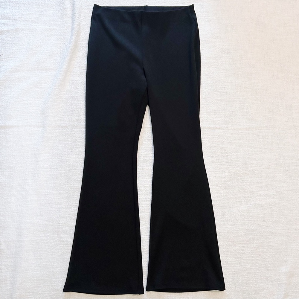 H&M Black Flared Leggings Women's Large